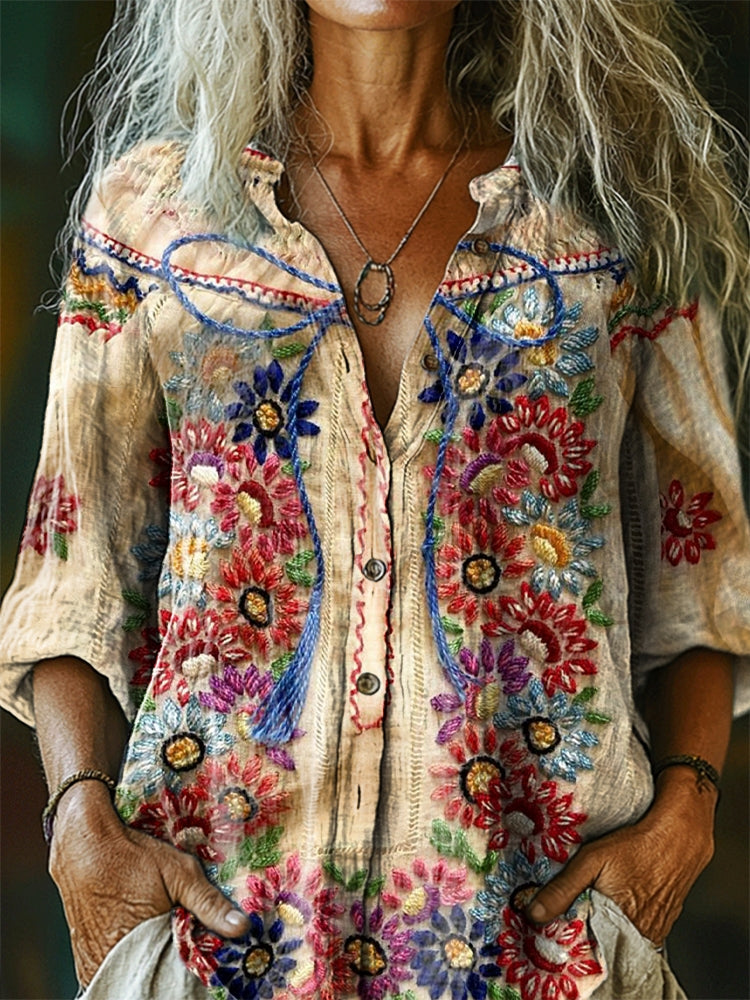 Camisa vintage clásico
