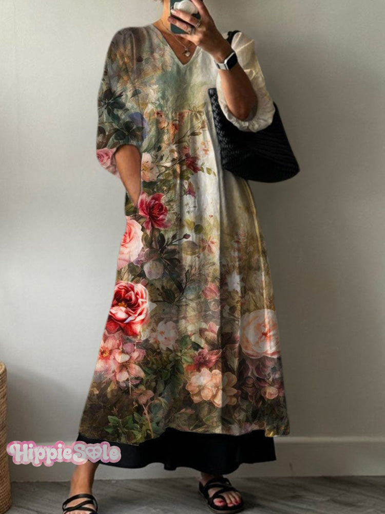 Vestido vintage clásico