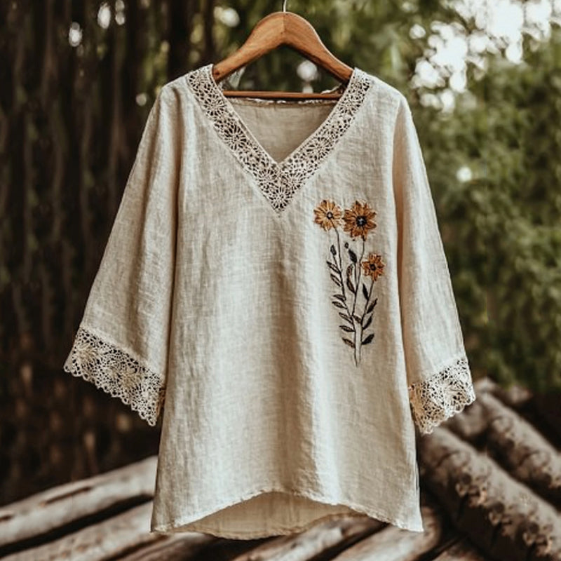 Camisa de diseño cuidado
