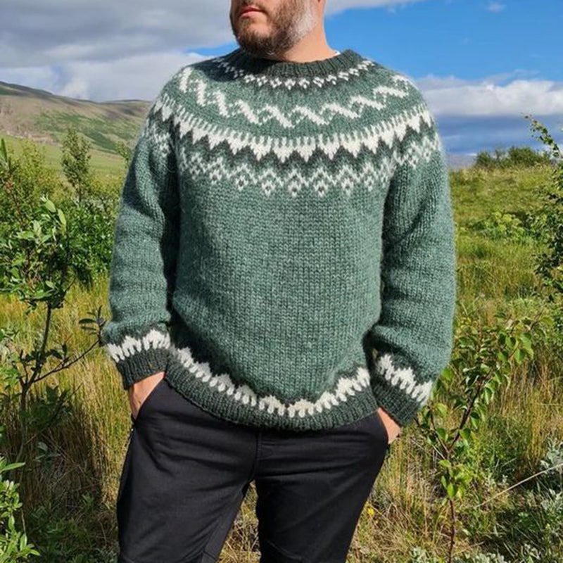 Suéter de diseño cuidado