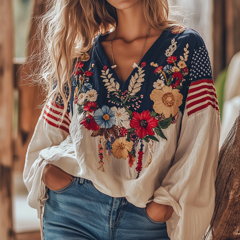 Camisa de diseño cuidado