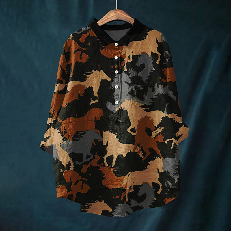 Camisa de inspiración vintage
