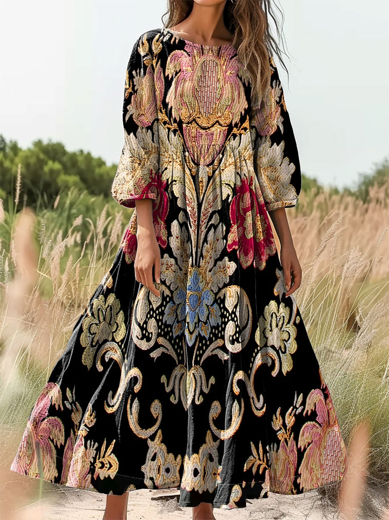 Vestido de estilo vintage atemporal