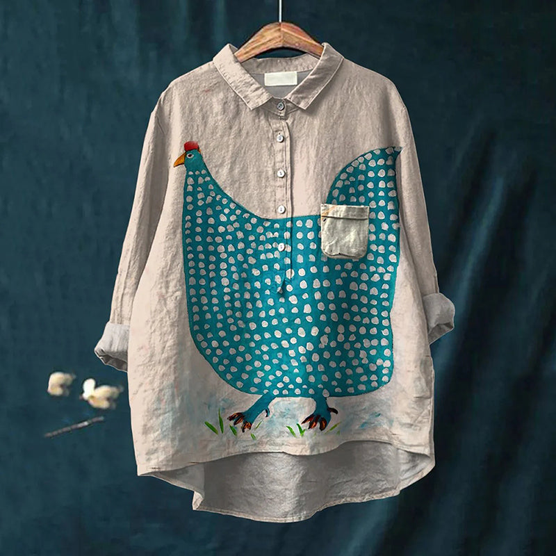 Camisa de inspiración vintage