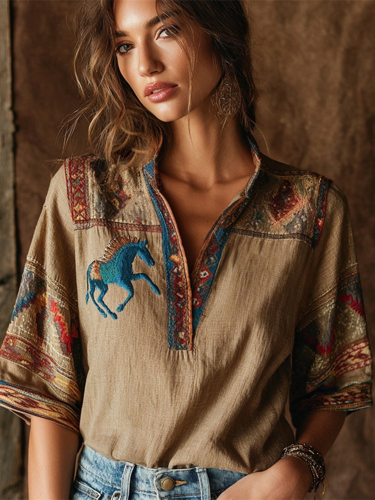 Camisa de diseño cuidado