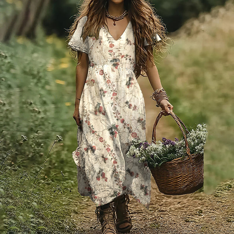 Vestido vintage clásico