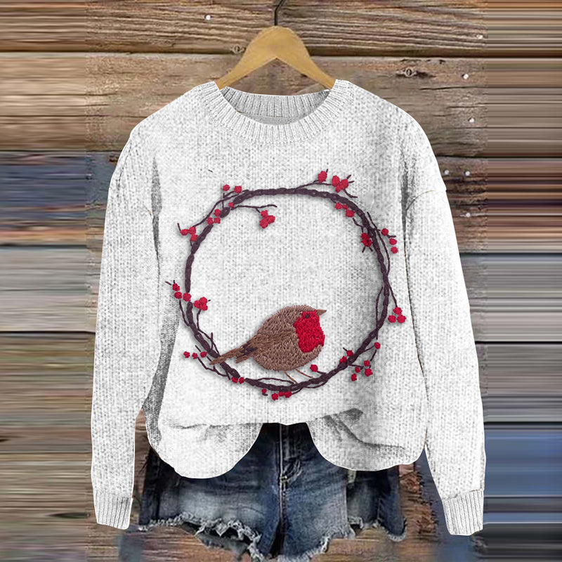 Suéter de estilo vintage atemporal