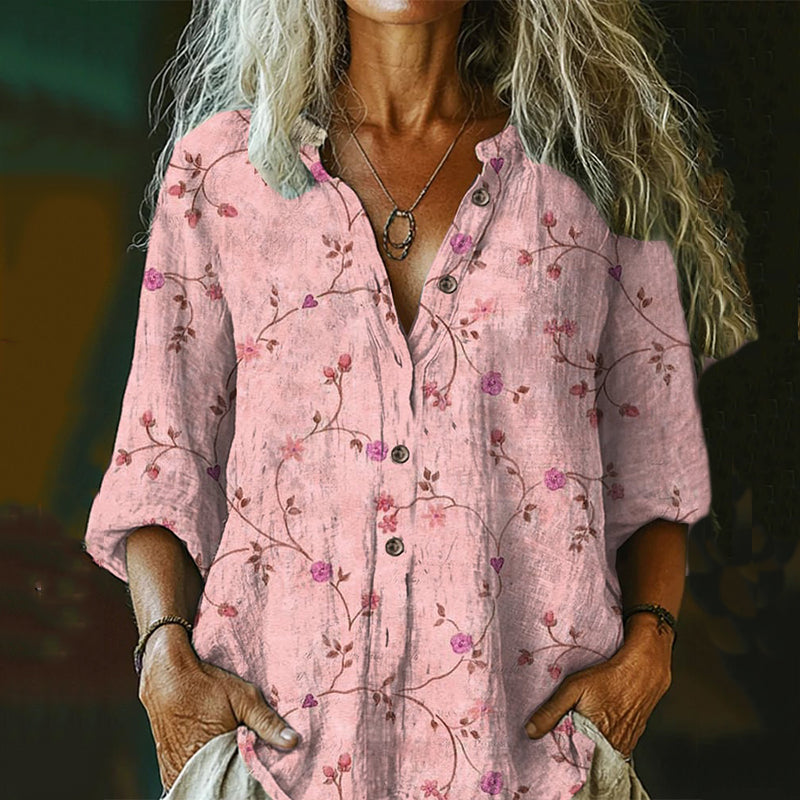 Camisa de estilo vintage atemporal