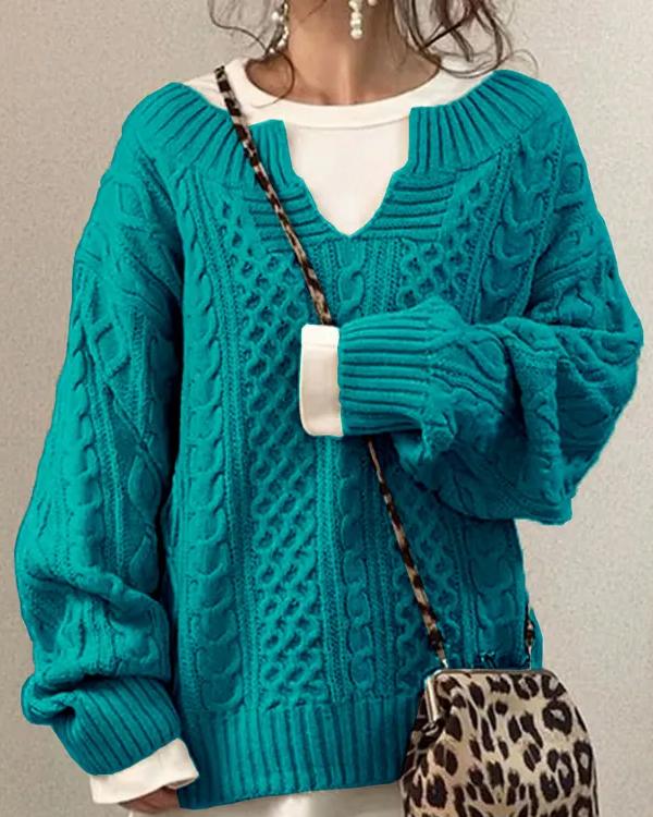 Suéter de estilo vintage atemporal
