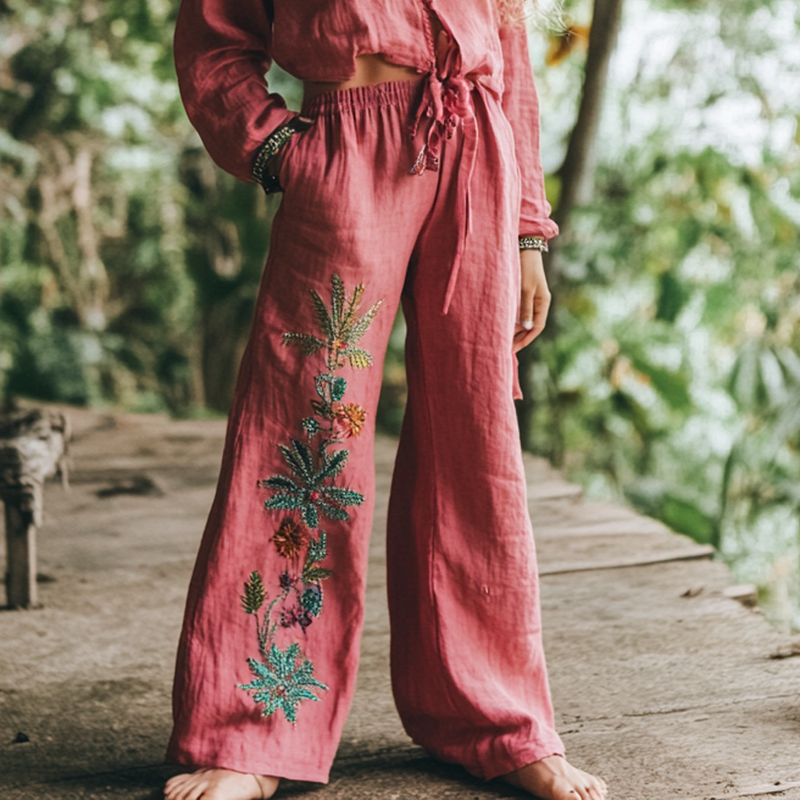 Pantalones de inspiración vintage