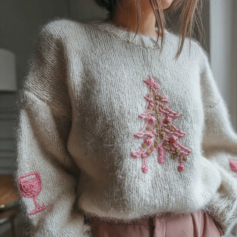 Suéter de estilo vintage atemporal