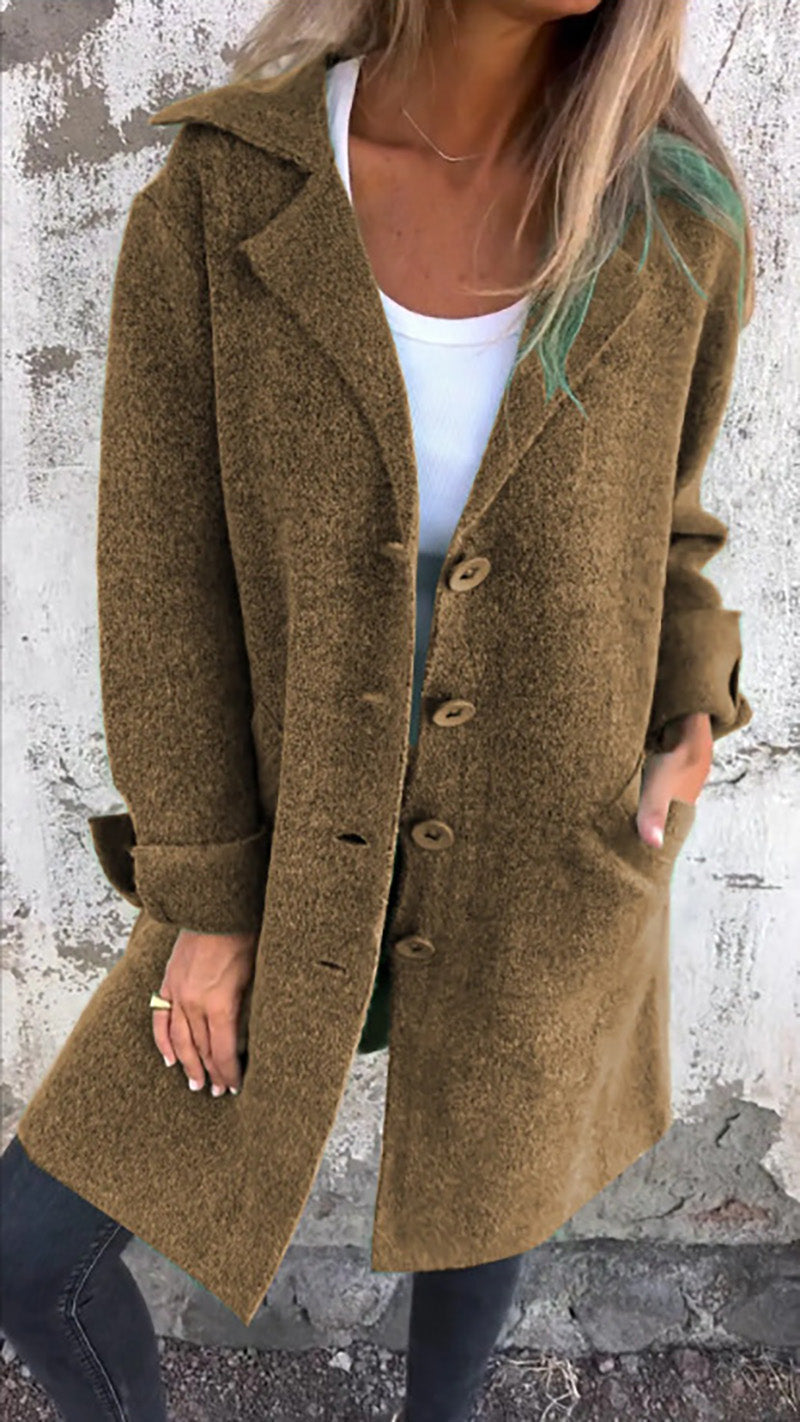Abrigo de estilo vintage atemporal
