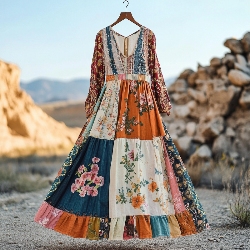 Vestido de inspiración vintage