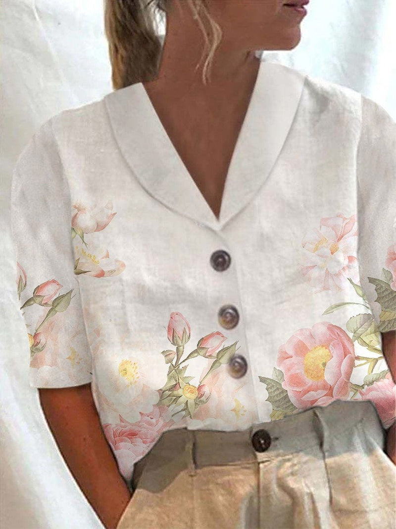 Camisa de estilo vintage atemporal