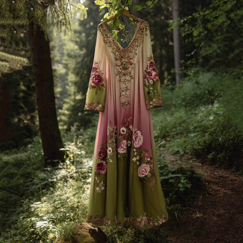Vestido de inspiración vintage