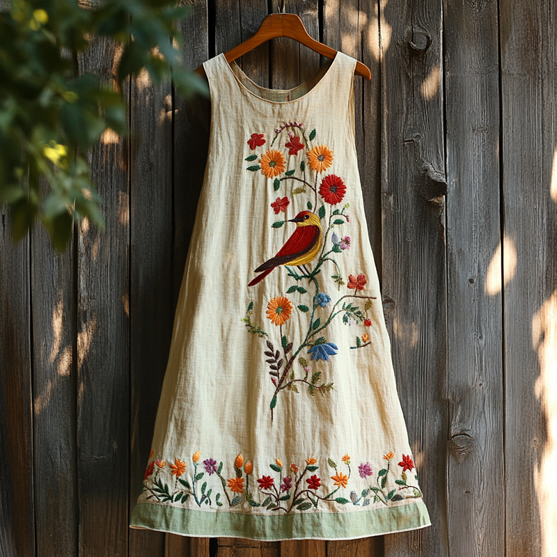 Vestido de inspiración vintage
