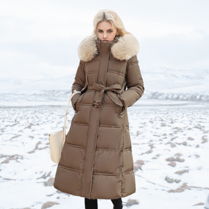 CM | Elegante abrigo de piel para mujer