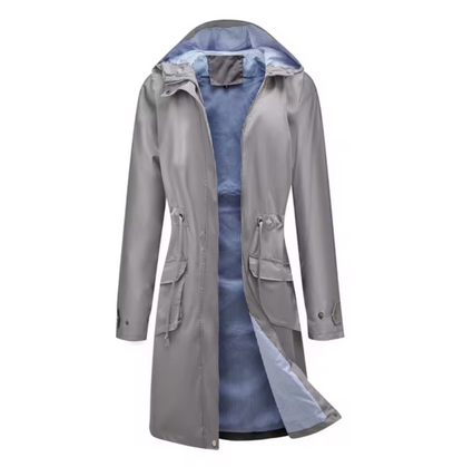 CM | Chaqueta impermeable con capucha