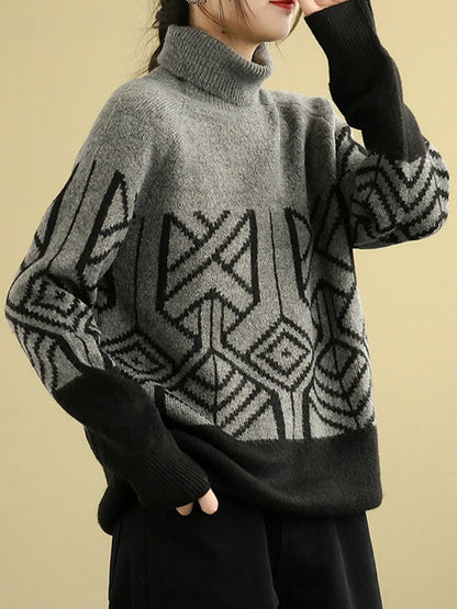 CM | MW - Jersey de punto con cuello alto