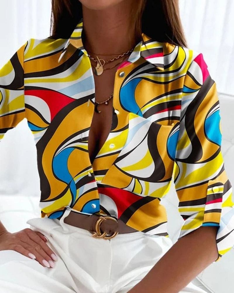 KL | Blusa de invierno moderna y a la moda