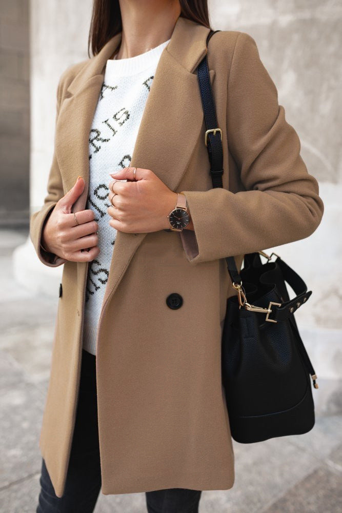CM | Elegante chaqueta con botones para mujer