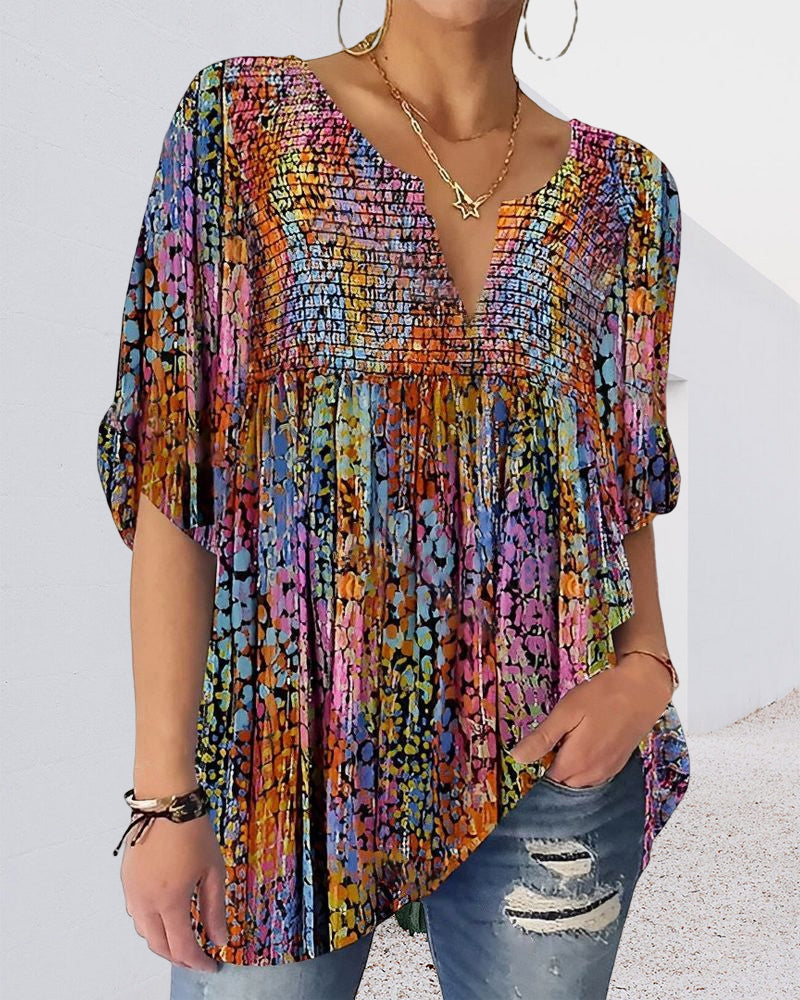 KL | Blusa con cuello en V