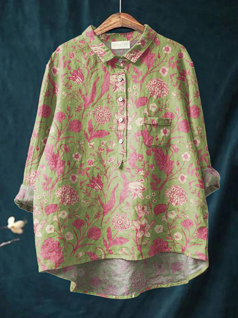 Camisa de diseño cuidado