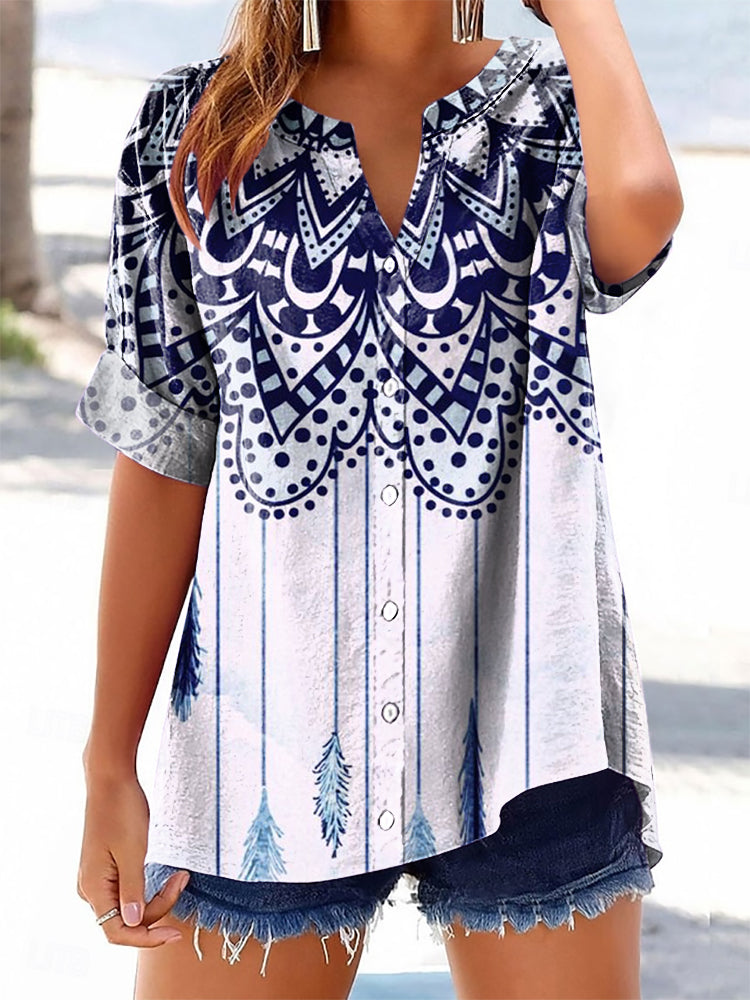 Camisa de inspiración vintage