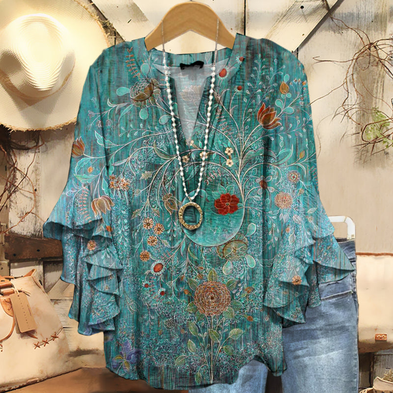 Camisa de inspiración vintage