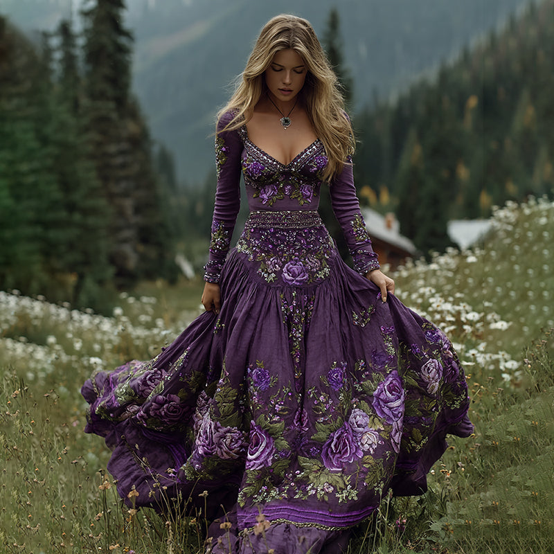 Vestido de inspiración vintage