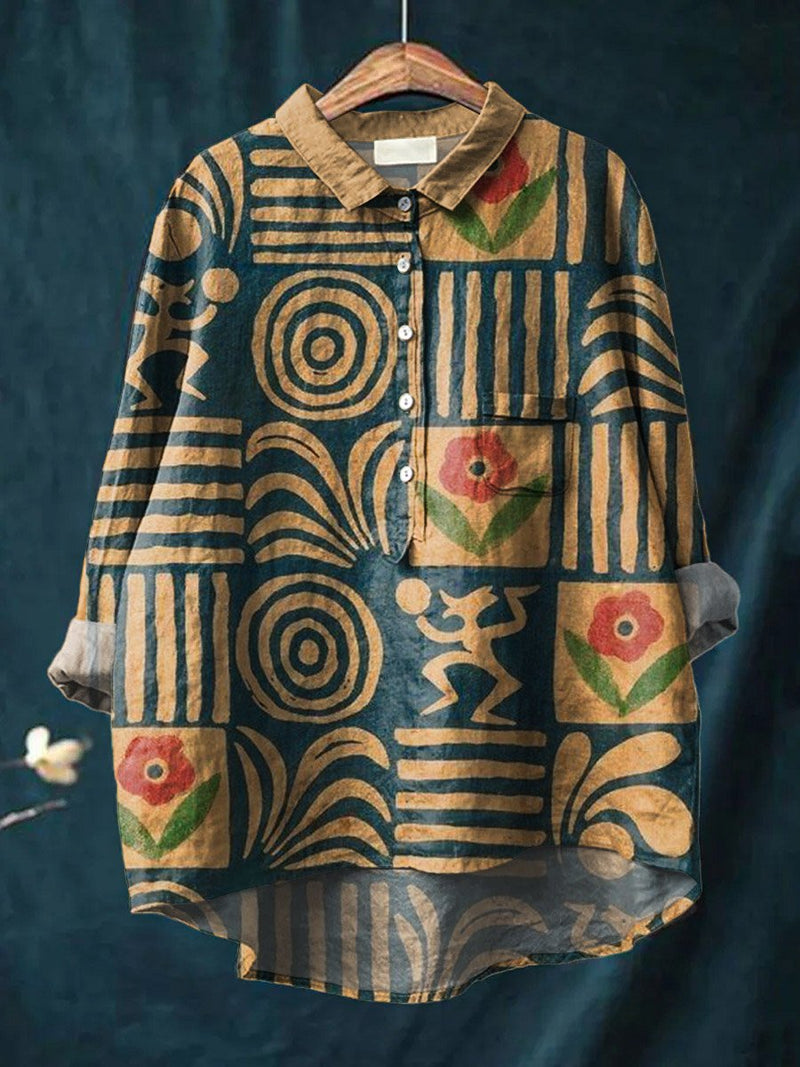 Camisa de diseño cuidado