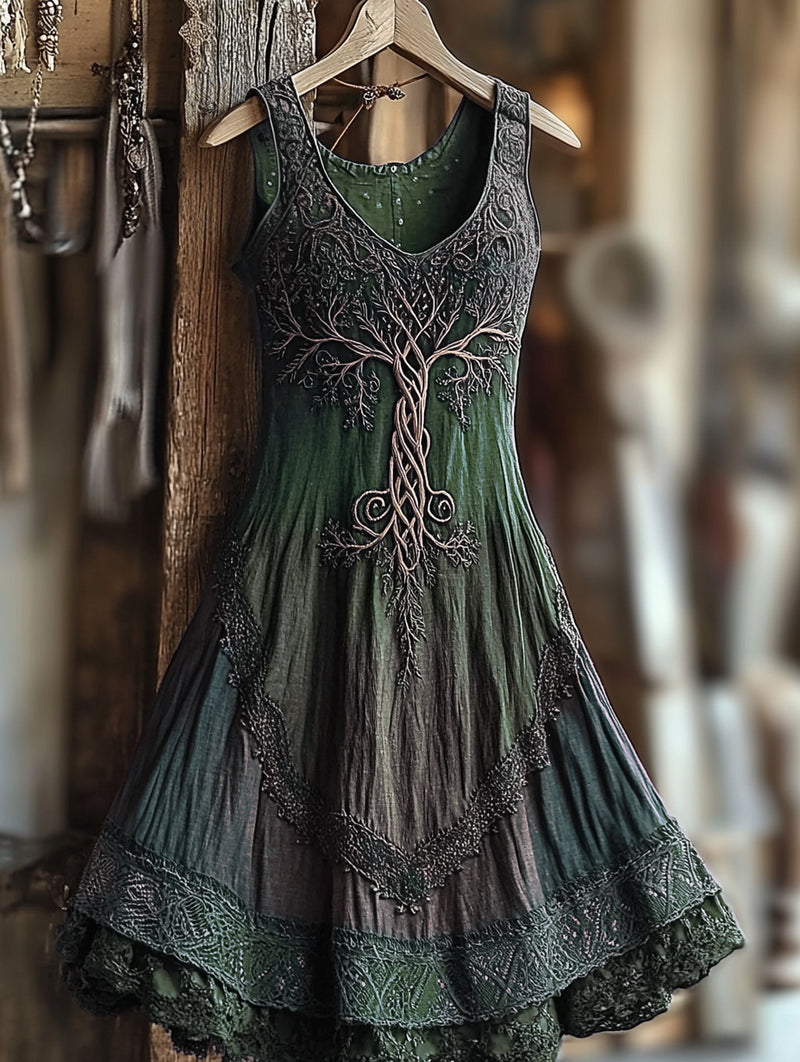 Vestido de estilo vintage atemporal