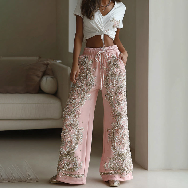 Pantalones de diseño elegante