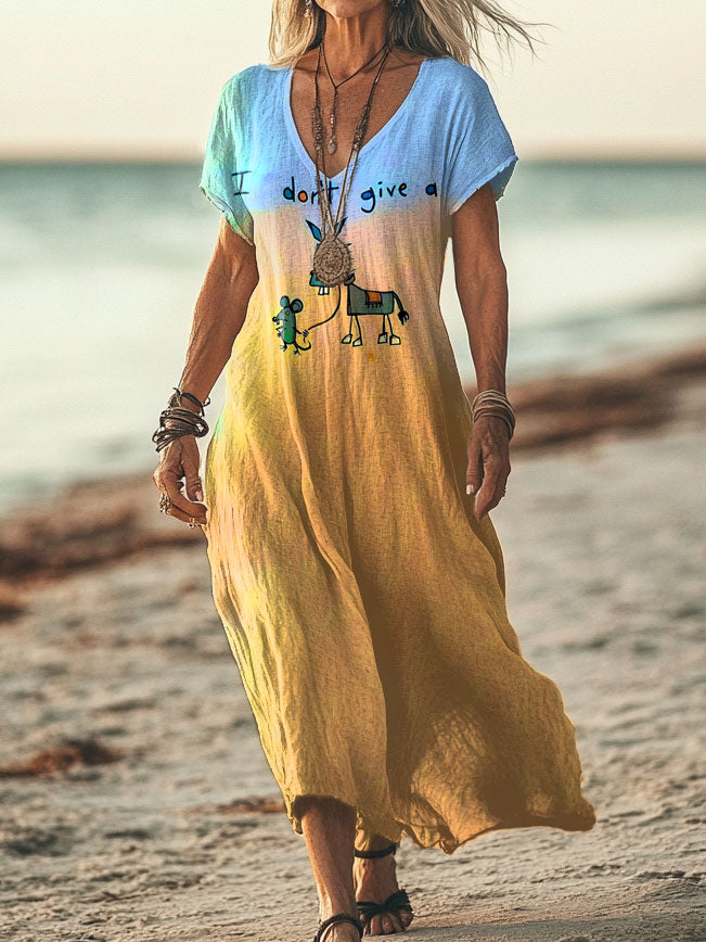 Vestido de diseño cuidado