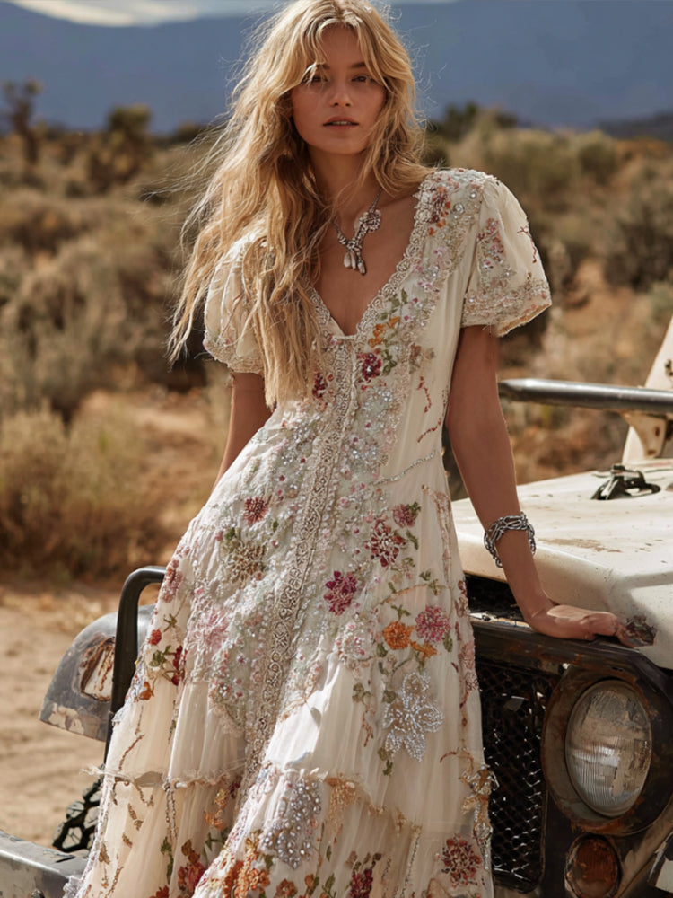 Vestido vintage clásico