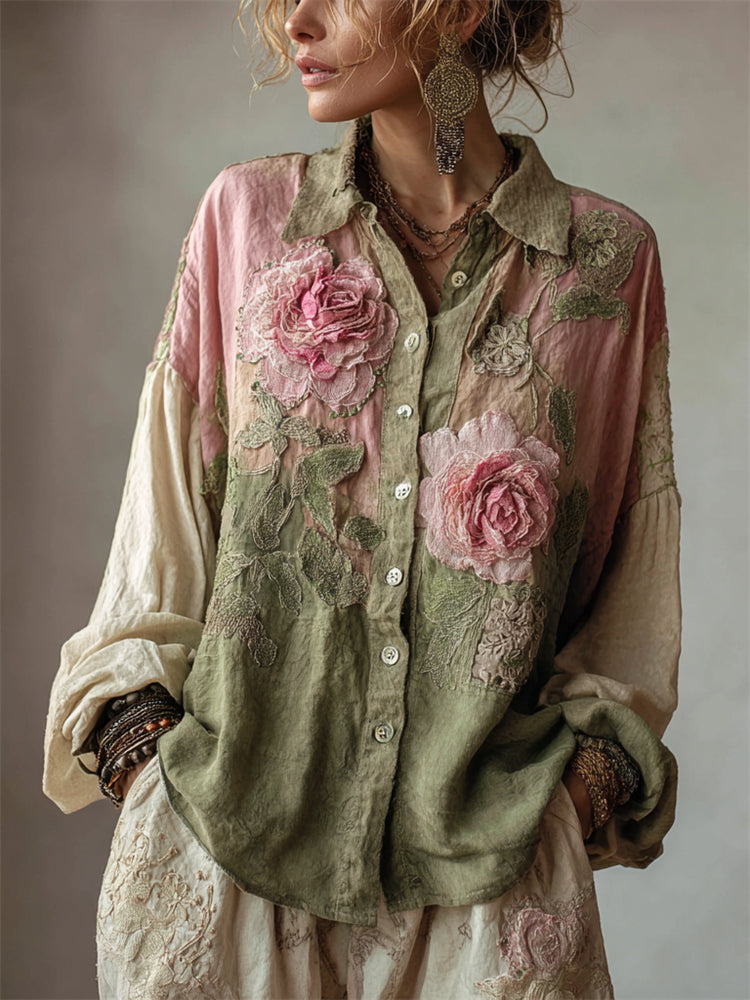Blusa vintage clásico