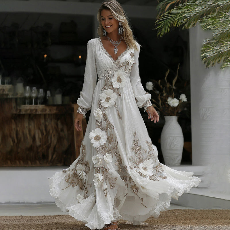 Vestido de estilo vintage atemporal