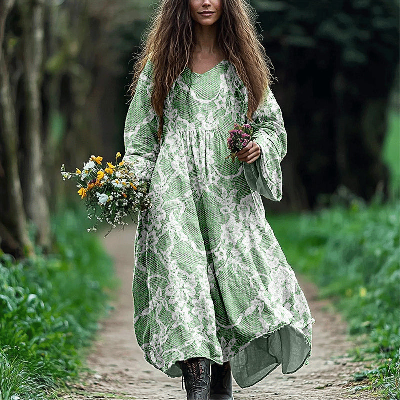 Vestido de inspiración vintage