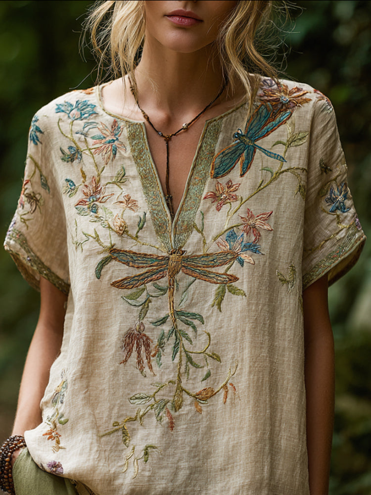 Camisa bellamente confeccionado