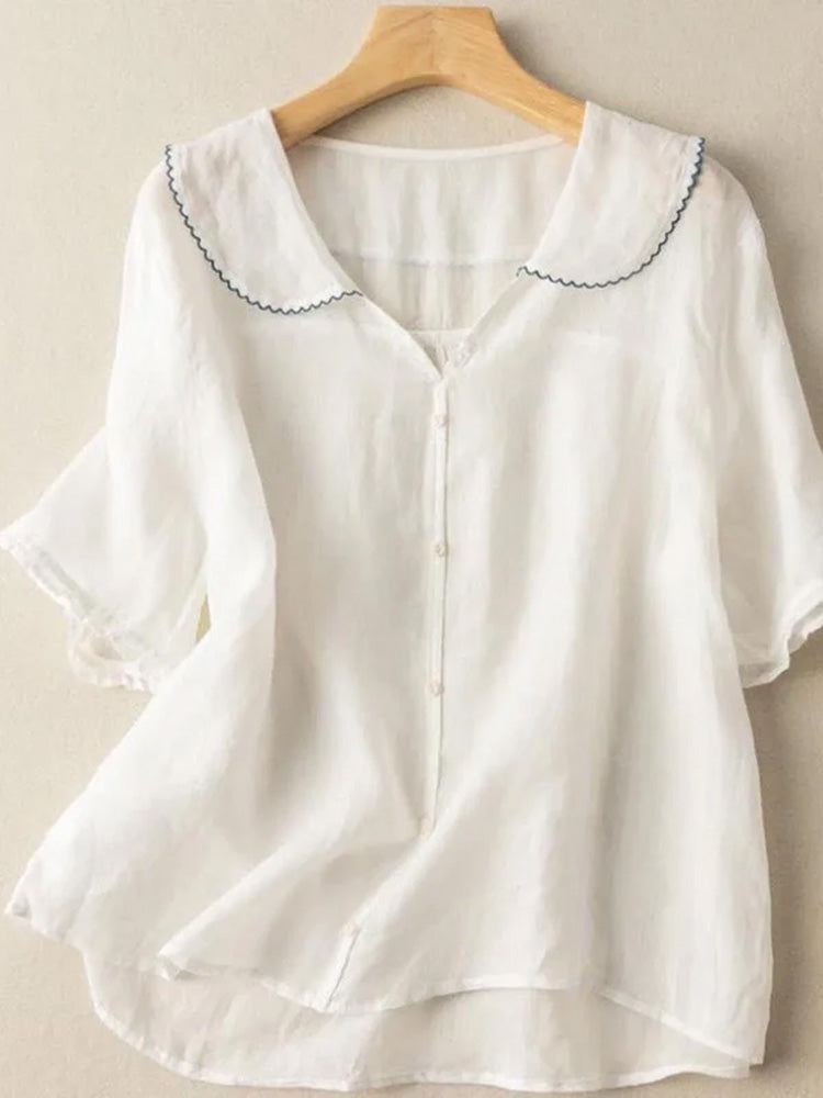 Camisa de diseño cuidado
