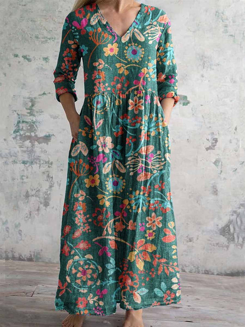 Vestido vintage clásico