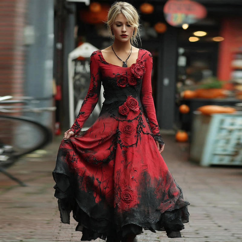 Vestido de estilo vintage atemporal