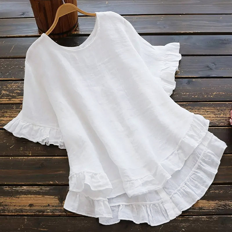 Camisa de estilo vintage atemporal
