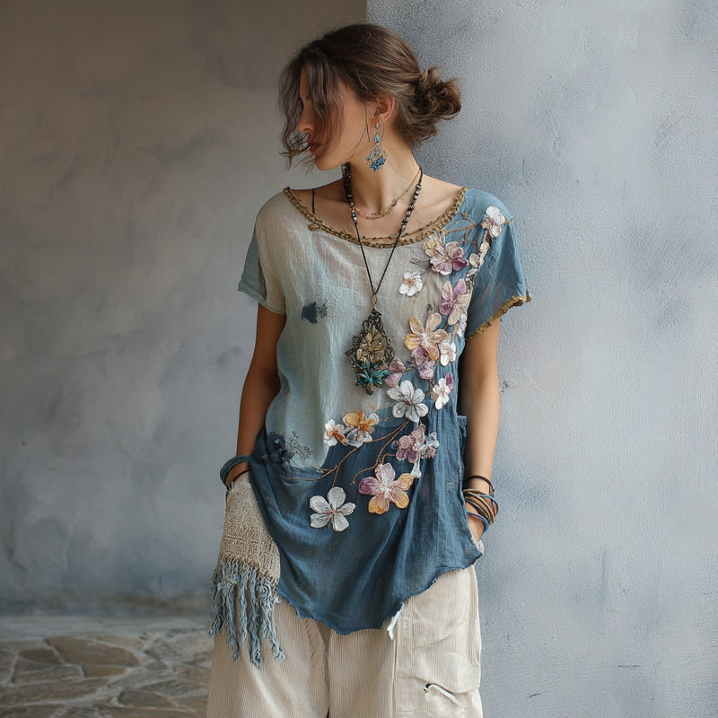 Camiseta de estilo vintage atemporal