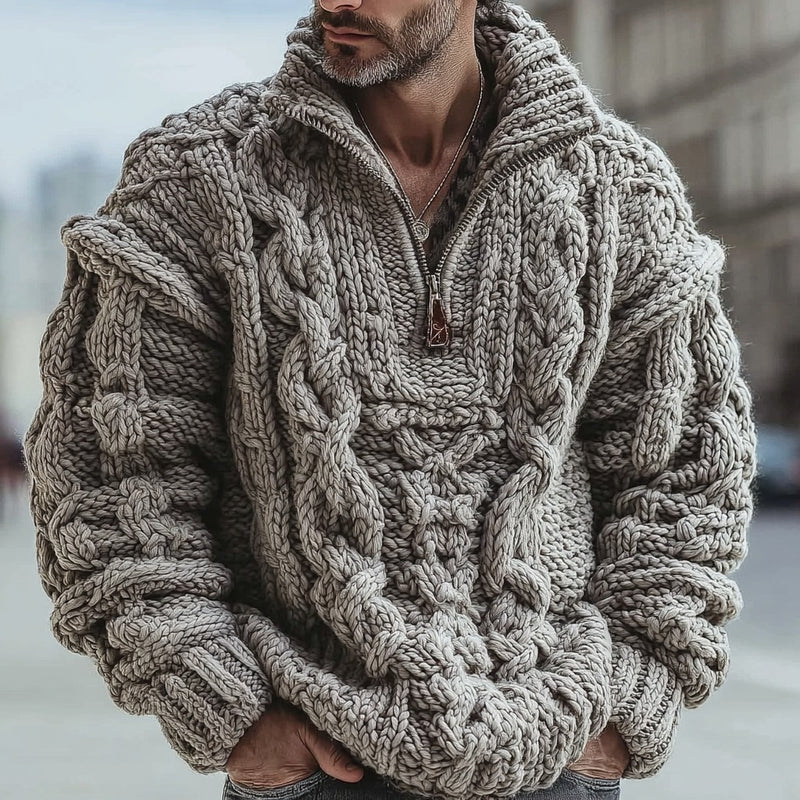 Suéter de estilo vintage atemporal