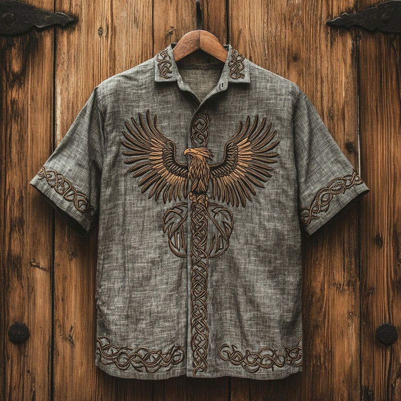 Camisa bellamente confeccionado