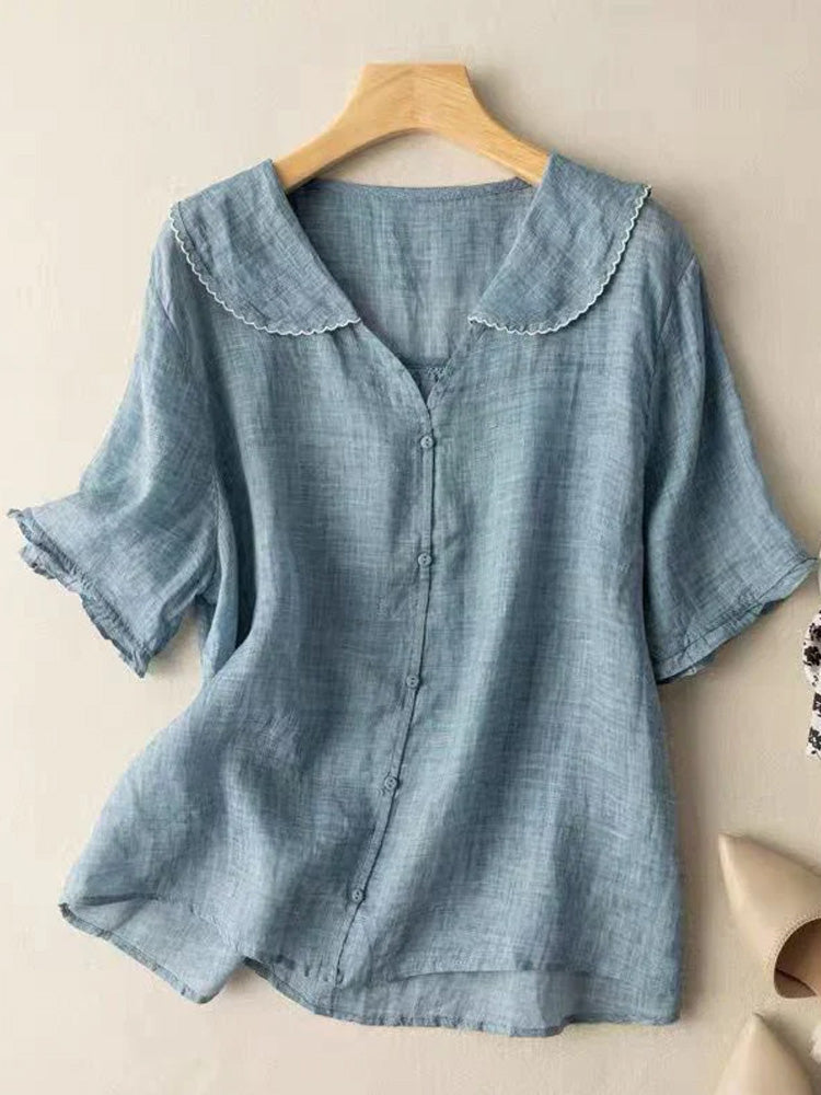 Camisa de diseño cuidado