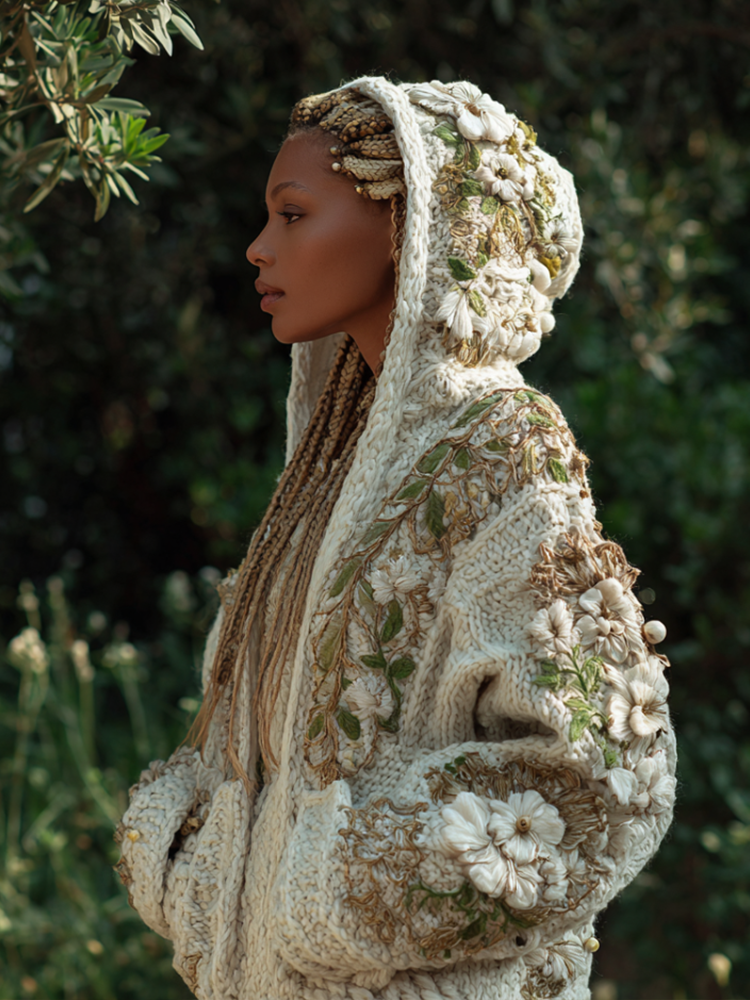 Suéter bellamente confeccionado