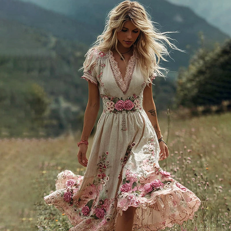 Vestido bellamente confeccionado