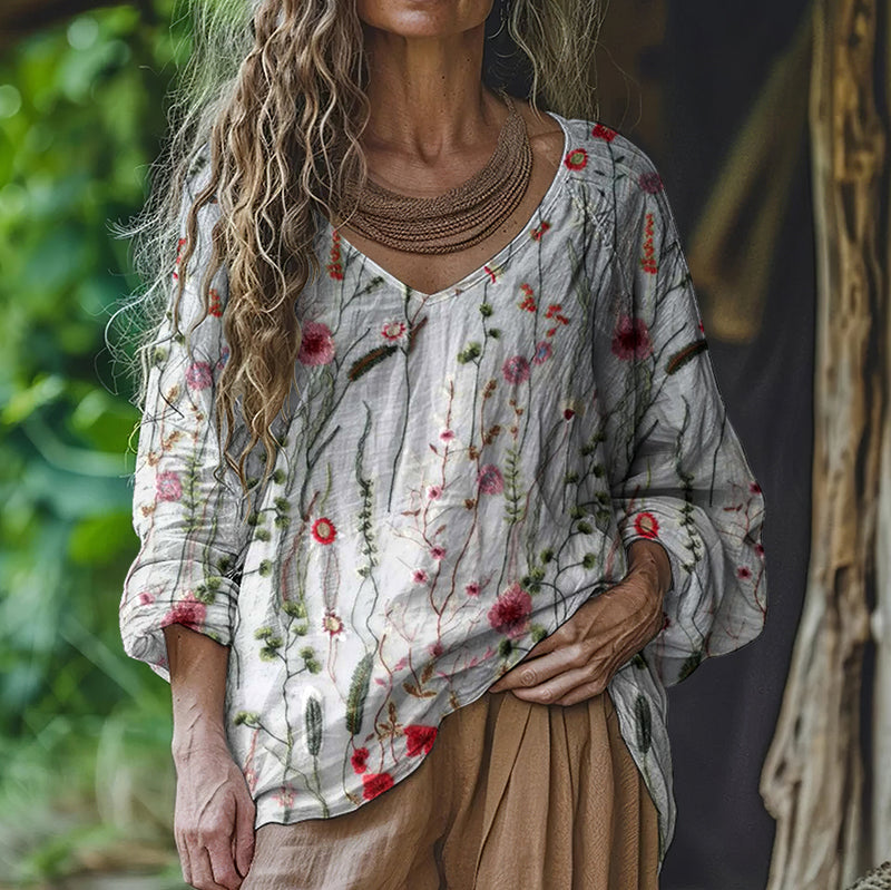 Camisa de inspiración vintage